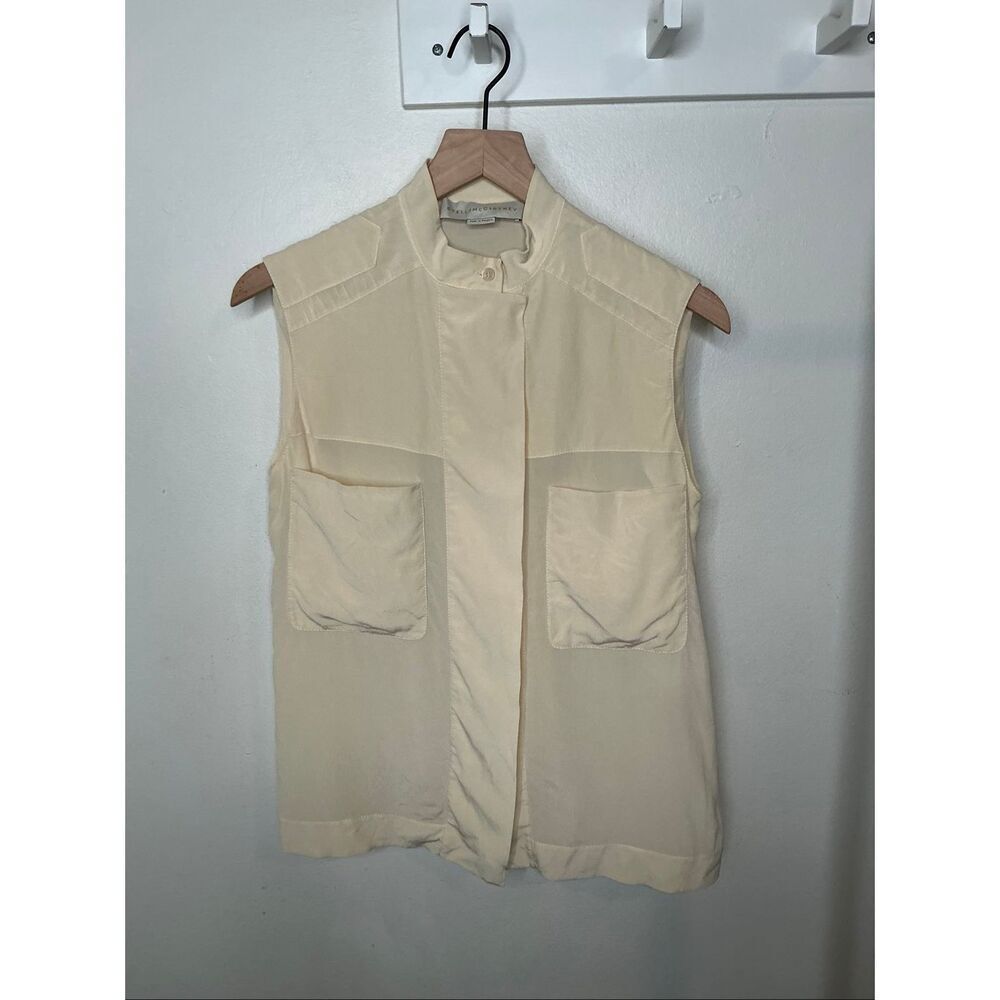 Stella McCartney Silk Button Down Blouse